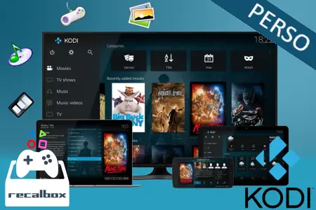 Kodi multiplateforme pour expériences multimédia à domicile